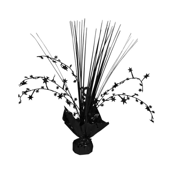 Amscan Spray Graduation Balloon Weight Centrepiece Black One Size
