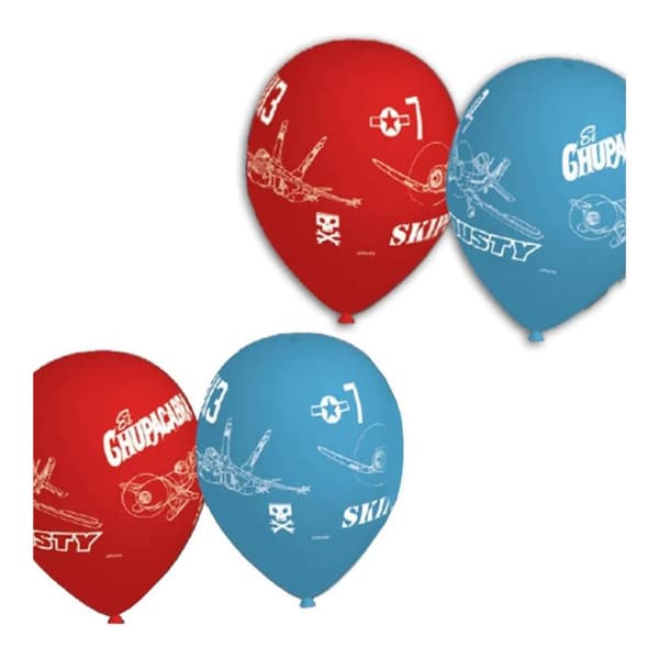 Disney Planes Story Characters Balloons (Pack of 6)
