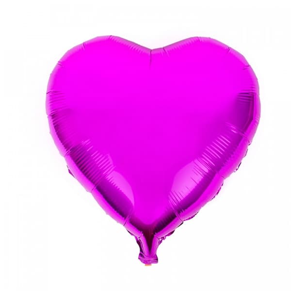Realmax Heart Foil Balloon Magenta One Size