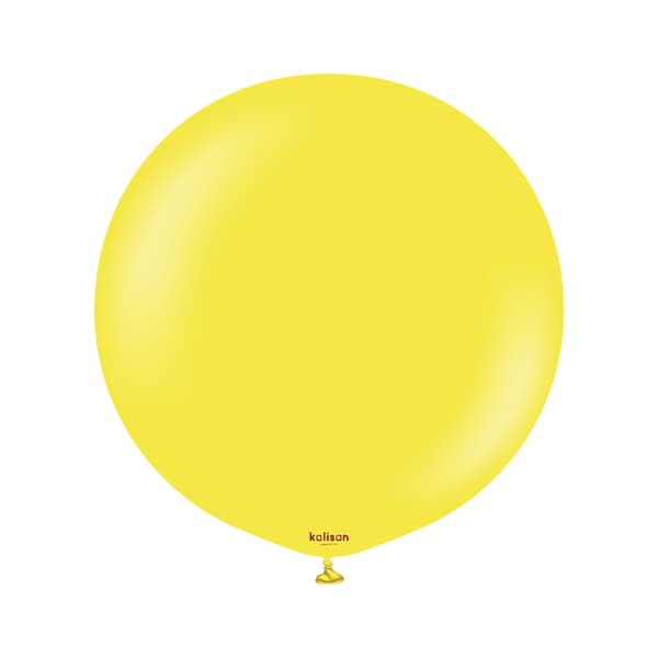 Kalisan Standard Latex Plain Balloons (Pack of 2)