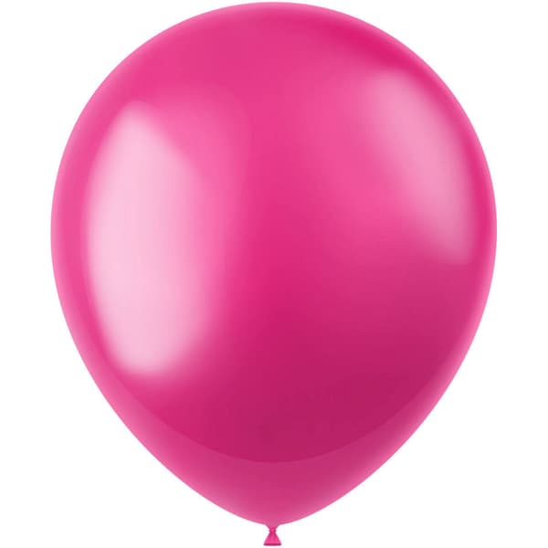 Globos Latex Plain Balloons (Pack of 100)