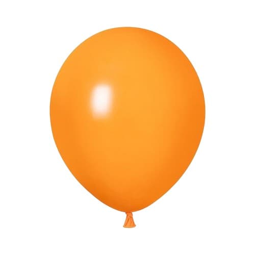Globos Latex Plain Balloons (Pack of 100)