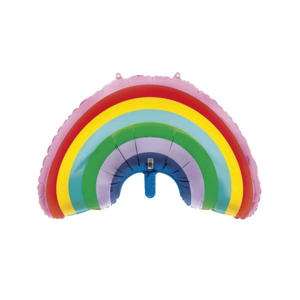 Unique Party Regnbue folieballon Multicoloured One Size
