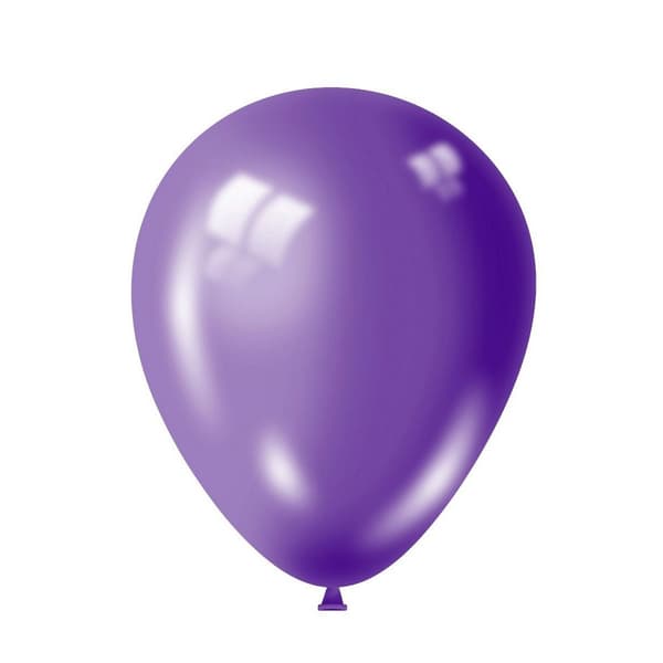 Globos Latex Plain Balloon (Pack of 100)