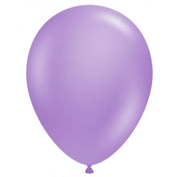 Globos Latex Balloons (Pack of 100) Lilac One Size