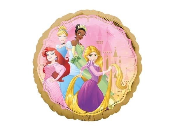 AMSCAN Princess folieballong - 45 cm - 1 st universal (44137-universal) - 44137-universal