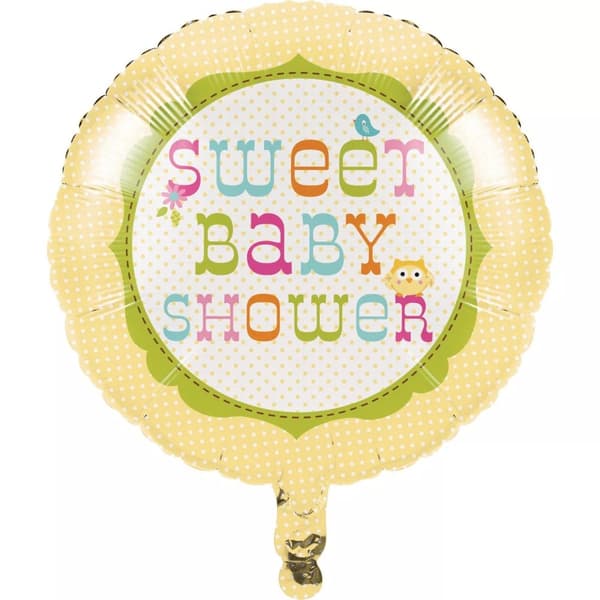 Creative Party Sweet Baby Shower Uggla folieballong