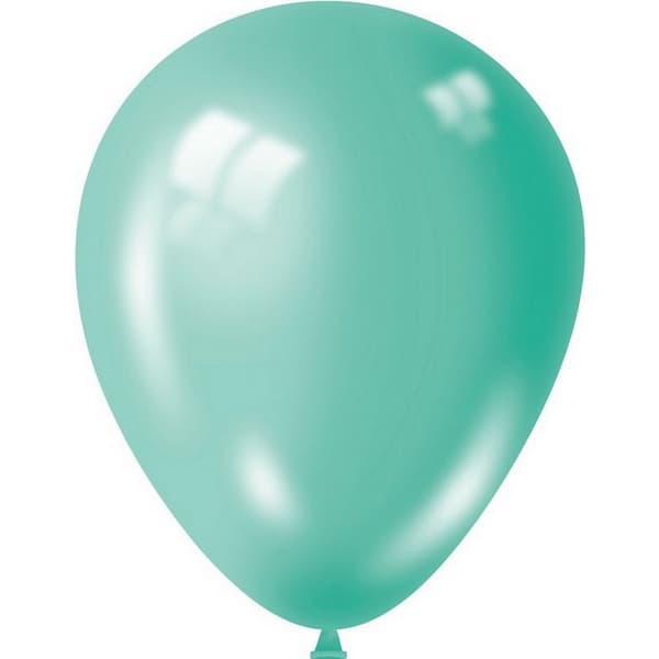 Globos Payaso Fantasia Latex Balloons (Pack of 20) Vintage Blue One Size