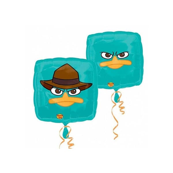Phineas And Ferb Agent Perry Foil Balloon