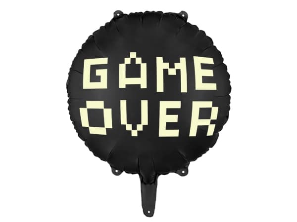 Folieballon Game Over, 45 cm