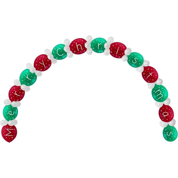 Globos Payaso Christmas Balloon Arch Kit (Pack of 66) Red/Green/White One Size