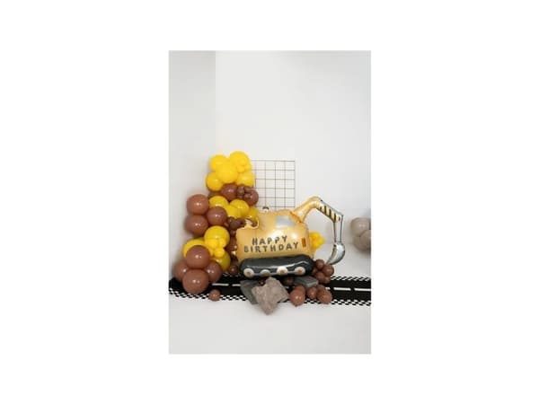 PartyDeco FB237, lekeballong, folie, flerfarget, bilde, bursdag, universell