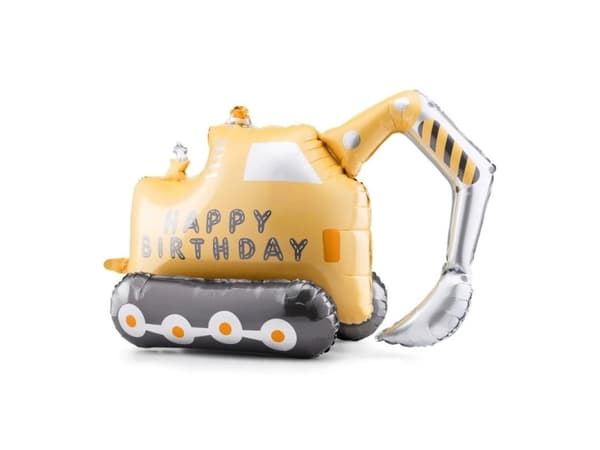 PartyDeco FB237, lekeballong, folie, flerfarget, bilde, bursdag, universell