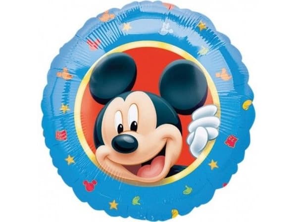 Amscan 10958 01, Leksaksballong, Folie, Flerfärgad, Bild, Rund, 43 cm