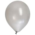 Miniatyrbild 1 av 3: Ballong Metallic Silver 8-pack Latex