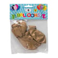 Miniatyrbild 2 av 2: Ballong Metallic Guld 8-pack Latex