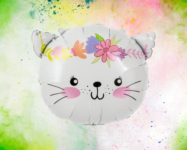 Ballong Katt Folie 45 cm