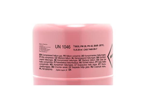 Helium til balloner, 30 stk