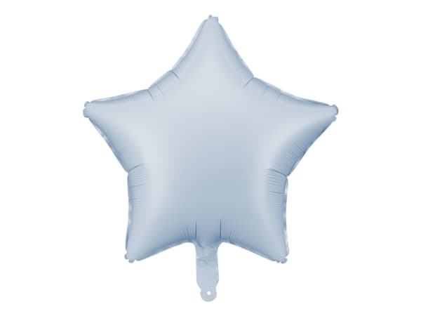 Tåget blå stjerne folieballon, 48 cm