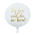 Miniatyrbild 1 av 2: Ballong Student Fy fan vad du är bra! 46 cm
