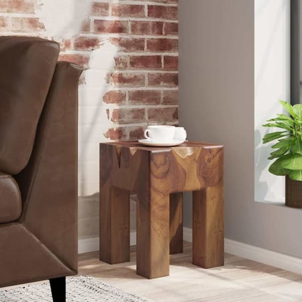 vidaXL Krakk heltre teak