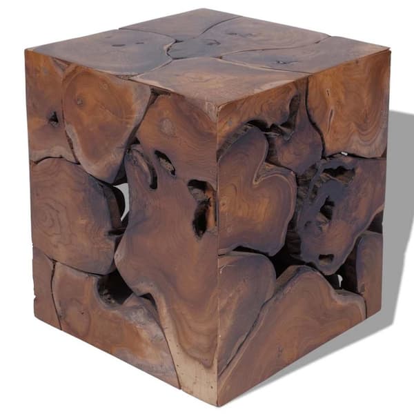 vidaXL Krakk heltre teak