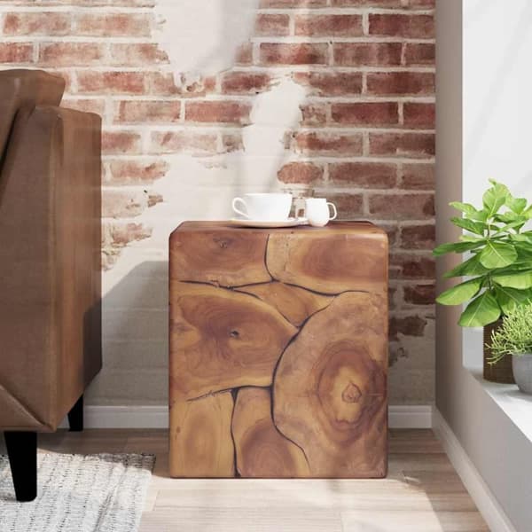 vidaXL Krakk heltre teak