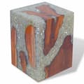 Miniatyrbilde 6 av 11: vidaXL Krakk heltre teak og harpiks