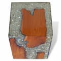 Miniatyrbilde 10 av 11: vidaXL Krakk heltre teak og harpiks