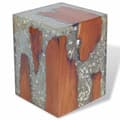 Miniatyrbilde 1 av 11: vidaXL Krakk heltre teak og harpiks