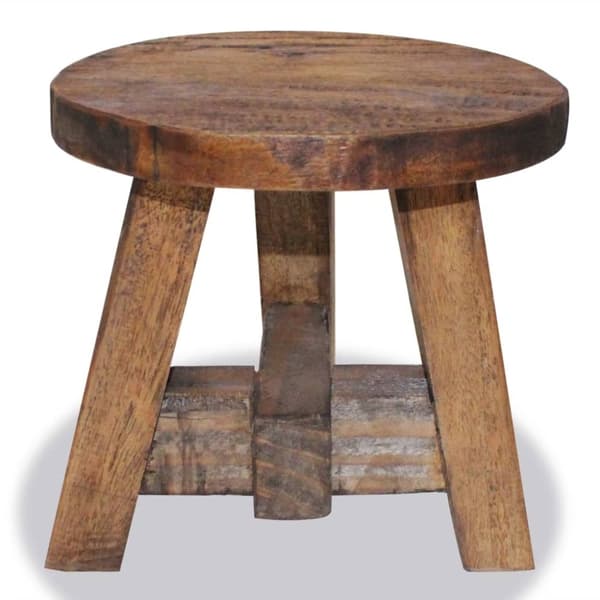 vidaXL Krakk heltre mahogni