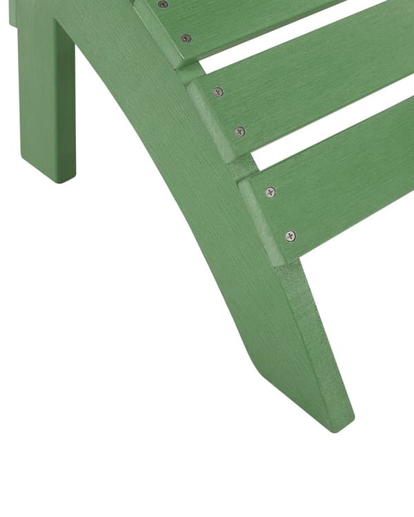 Fodskammel Grøn Plastik Rustfrit Stål 50 x 34 x 43 cm Have Fodstøtte Tilbehør til Altan Terrasse Indretning Skandinavisk Udendørs Retro Stil