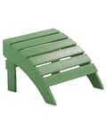 Miniatyrbillede 1 af 7: Fodskammel Grøn Plastik Rustfrit Stål 50 x 34 x 43 cm Have Fodstøtte Tilbehør til Altan Terrasse Indretning Skandinavisk Udendørs Retro Stil