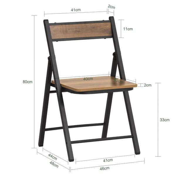 SoBuy Klapstol, Havestol, Foldbare havestole, FST88-PF