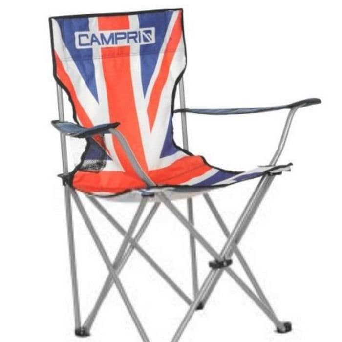 Union Jack hopfällbar stol