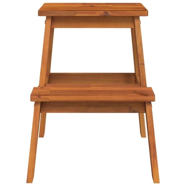 vidaXL Krakk 2 trinn 40x38x50 cm heltre akasie