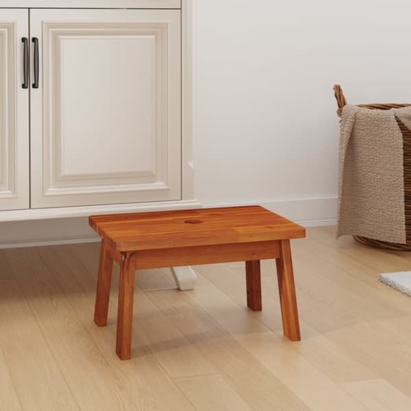 vidaXL Trinnkrakk 38x26x22 cm heltre akasie