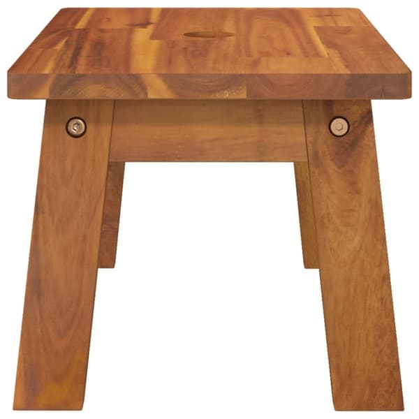 vidaXL Trinnkrakk 38x26x22 cm heltre akasie
