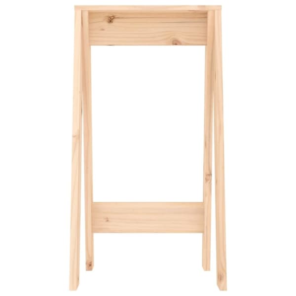 vidaXL Jakkarat 2 kpl 40x40x75 cm täysi mänty