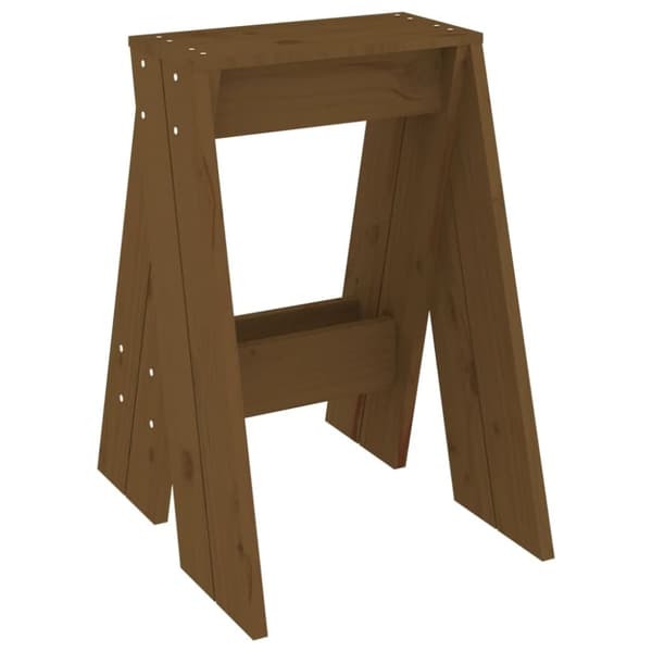 vidaXL Pallar 2 st honungsbrun 40x40x60 cm massiv furu
