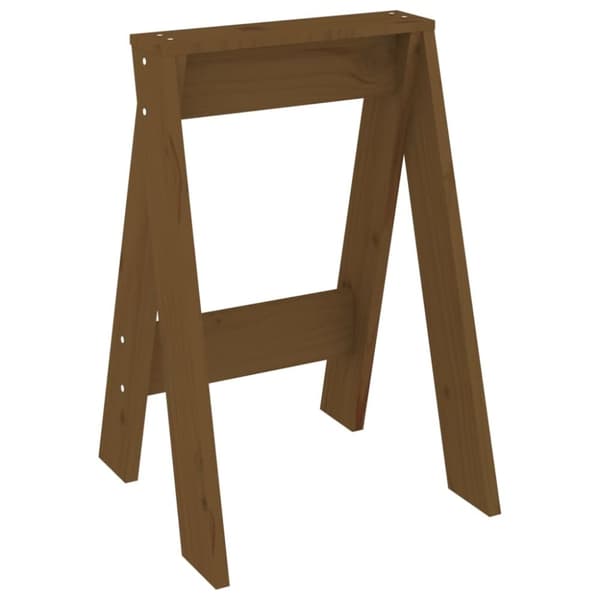 vidaXL Pallar 2 st honungsbrun 40x40x60 cm massiv furu