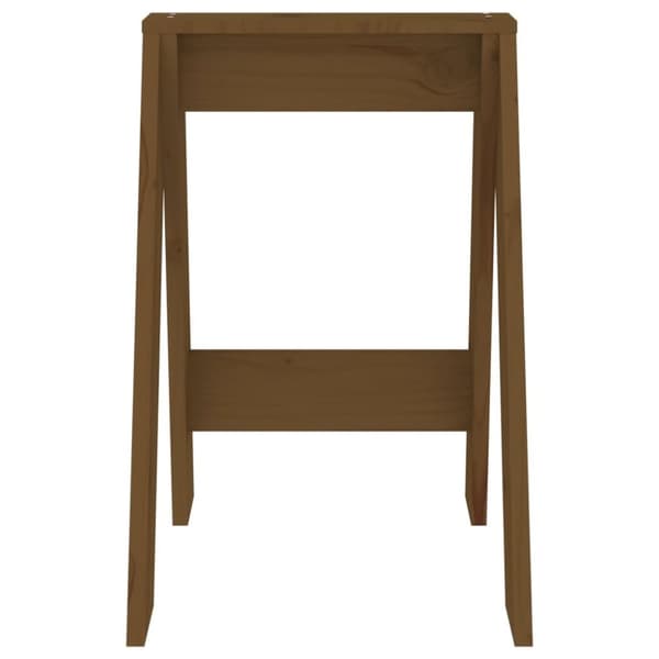 vidaXL Pallar 2 st honungsbrun 40x40x60 cm massiv furu