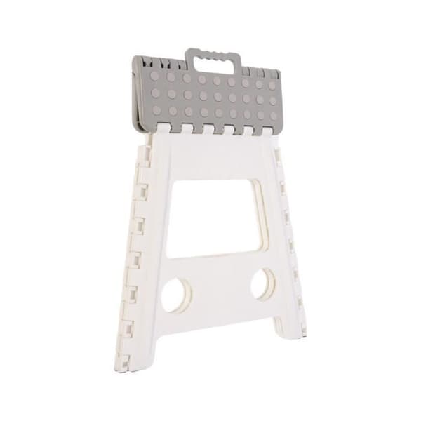 Arregui TB-039-GB Multipurpose Folding Pall, Steg 39 cm hög, vit