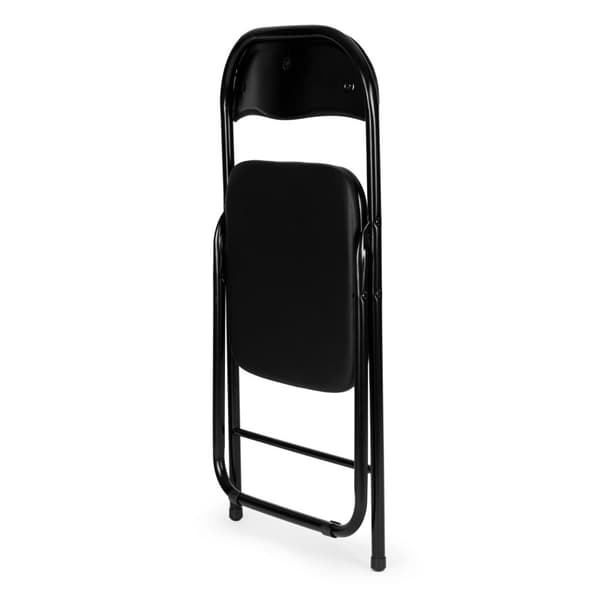 Klappstühle - Set mit 4 - 77,5x43x43,5 cm - schwarz