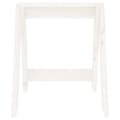 Miniatyrbillede 6 af 9: taburetter 2 stk. 40x40x45 cm massivt fyrretræ hvid