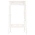 Miniatyrbillede 5 af 8: taburetter 2 stk. 40x40x75 cm massivt fyrretræ hvid