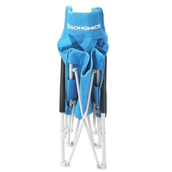 Rootz Beach Chair - Solstol med hög rygg - Fällbar strandstol - Bärbar strandstol - Lätt strandstol - Canopy Beach Chair - Justerbar strandstol - Stra