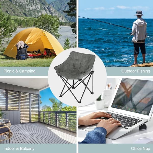 Rootz Ultimate Outdoor -taitettava tuoli - Kannettava tuoli - Kokoontaitettava tuoli - Mukava istuvuus - Tukeva muotoilu - Helppo säilytys - 63 cm x 7