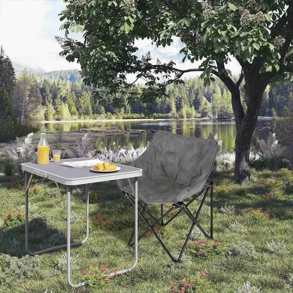 Rootz Ultimate Outdoor -taitettava tuoli - Kannettava tuoli - Kokoontaitettava tuoli - Mukava istuvuus - Tukeva muotoilu - Helppo säilytys - 63 cm x 7