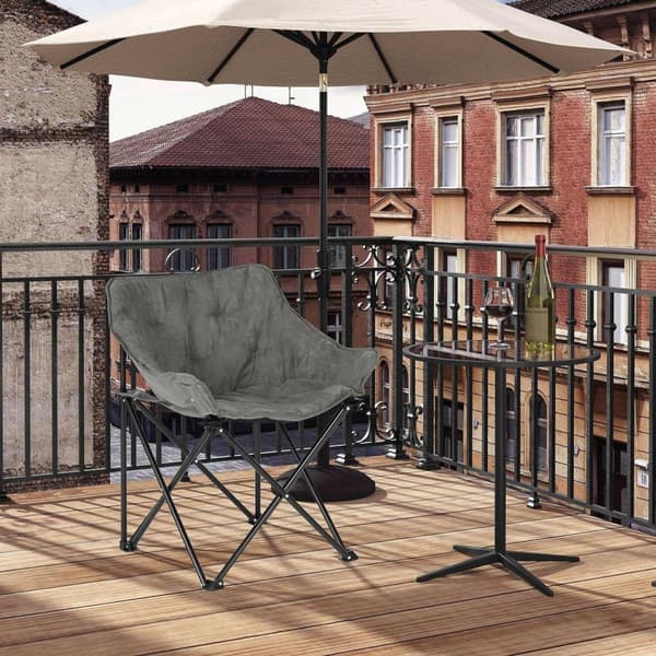 Rootz Ultimate Outdoor -taitettava tuoli - Kannettava tuoli - Kokoontaitettava tuoli - Mukava istuvuus - Tukeva muotoilu - Helppo säilytys - 63 cm x 7